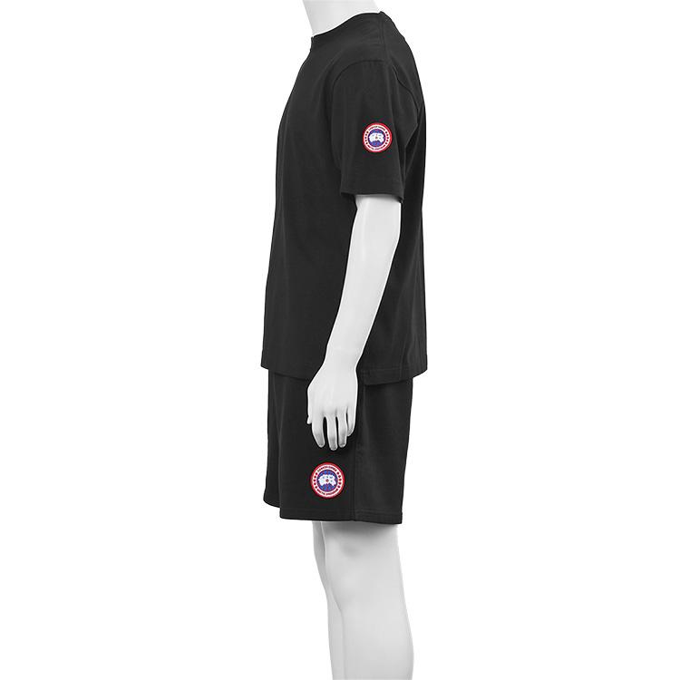 カナダグース CANADA GOOSE ノヴォ Tシャツ ローヴ ショーツ セットアップ 1328M / 1542M メンズ オーガニックコットン 9061 ブラックの画像