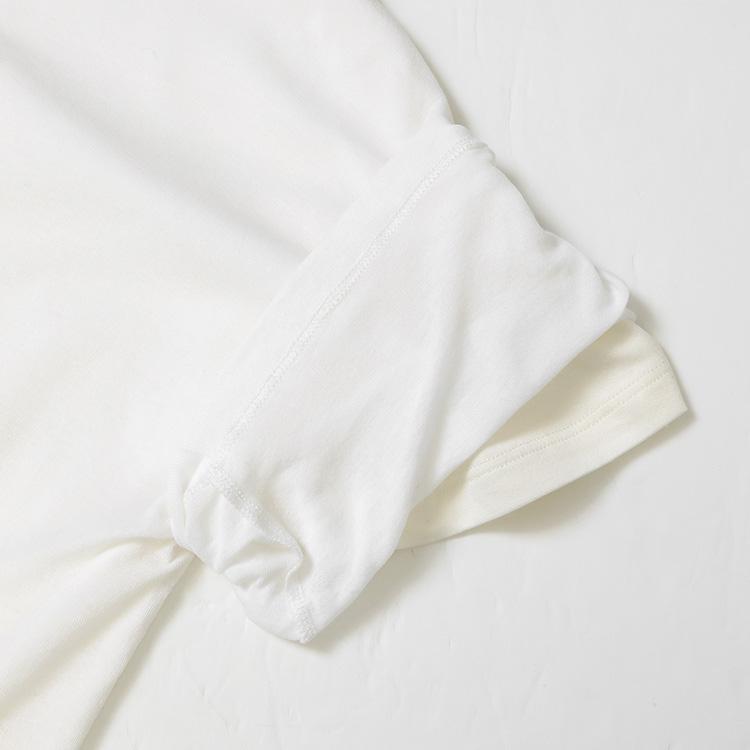 セリーヌ CELINE ダブルレイヤー Tシャツ RX0DT0F17-01OB：ホワイトの画像