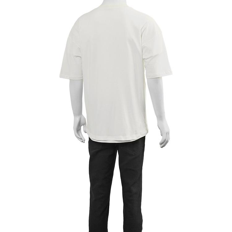 セリーヌ CELINE ダブルレイヤー Tシャツ RX0DT0F17-01OB：ホワイトの画像