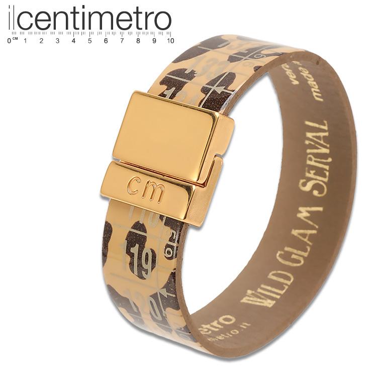 イルセンチメトロ ilcentimetro レザー ブレスレット WILD GLAM 