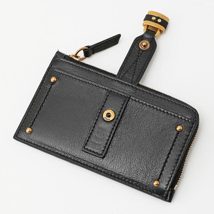 クロエ CHLOE パディントン スモールウォレット Black CH26SP915O37-001の画像