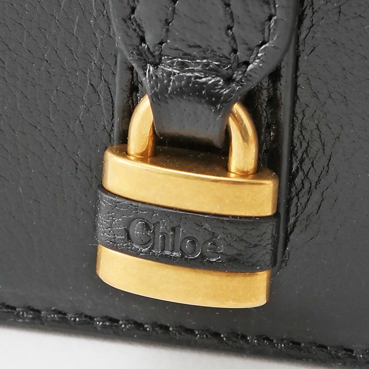 クロエ CHLOE パディントン スモールウォレット Black CH26SP915O37-001の画像