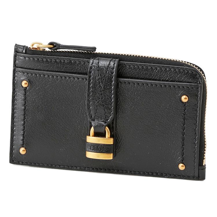 クロエ CHLOE パディントン スモールウォレット Black CH26SP915O37-001の画像
