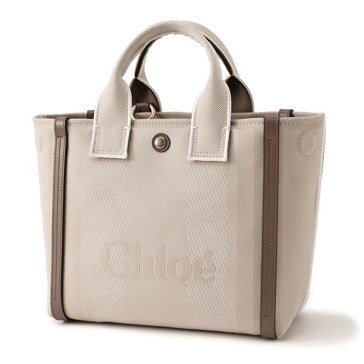 Chloe（クロエ） キャンバス製Chlo? Carryスモールトートバッグ