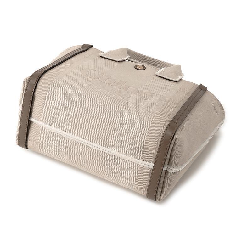 Chloe（クロエ） キャンバス製Chlo? Carryスモールトートバッグ