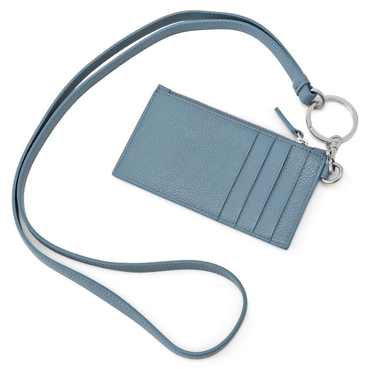BALENCIAGA バレンシアガ Cash カードケース付き キーリング BALENCIAGA バレンシアガ Cash カードケース付き キーリング