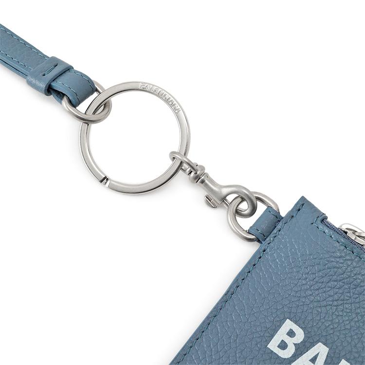 BALENCIAGA バレンシアガ Cash カードケース付き キーリング BALENCIAGA バレンシアガ Cash カードケース付き キーリング