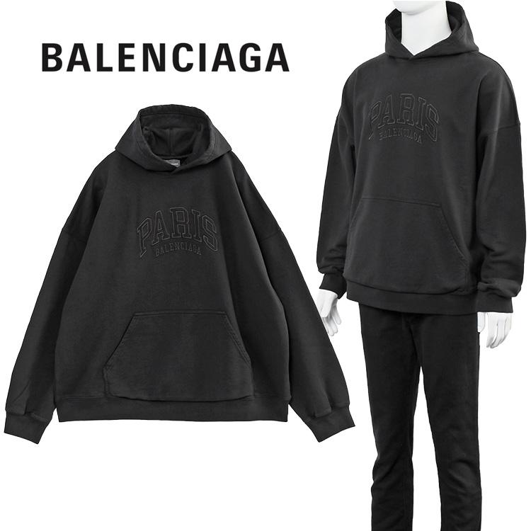 バレンシアガ BALENCIAGA パーカー Cities Paris Hoodie 674986-TLVL8  