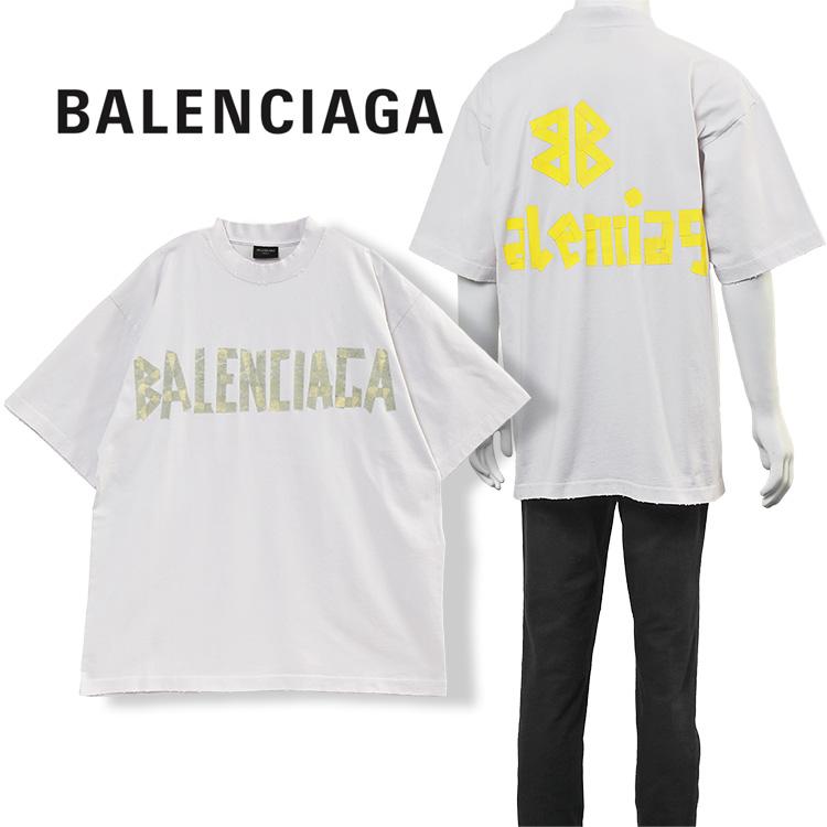 BALENCIAGA バレンシアガ Tape Type Tシャツ ミディアムフィット BALENCIAGA バレンシアガ Tape Type Tシャツ ミディアムフィット