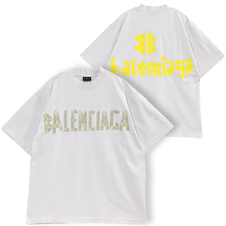 BALENCIAGA バレンシアガ Tape Type Tシャツ ミディアムフィット BALENCIAGA バレンシアガ Tape Type Tシャツ ミディアムフィット