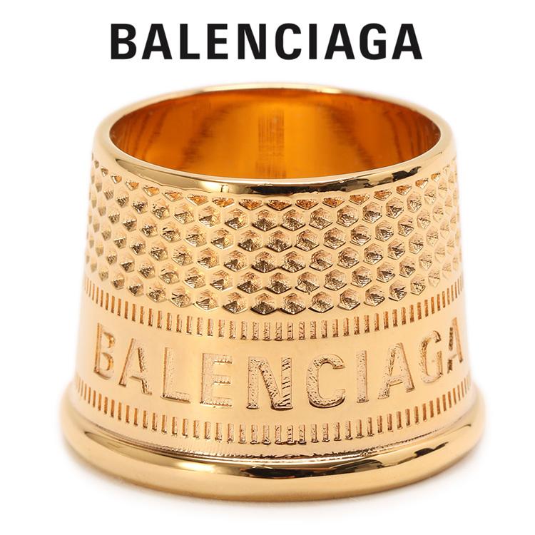 BALENCIAGA シンブル リング ゴールド THIMBLE RING 700216-TZ39G-0027 