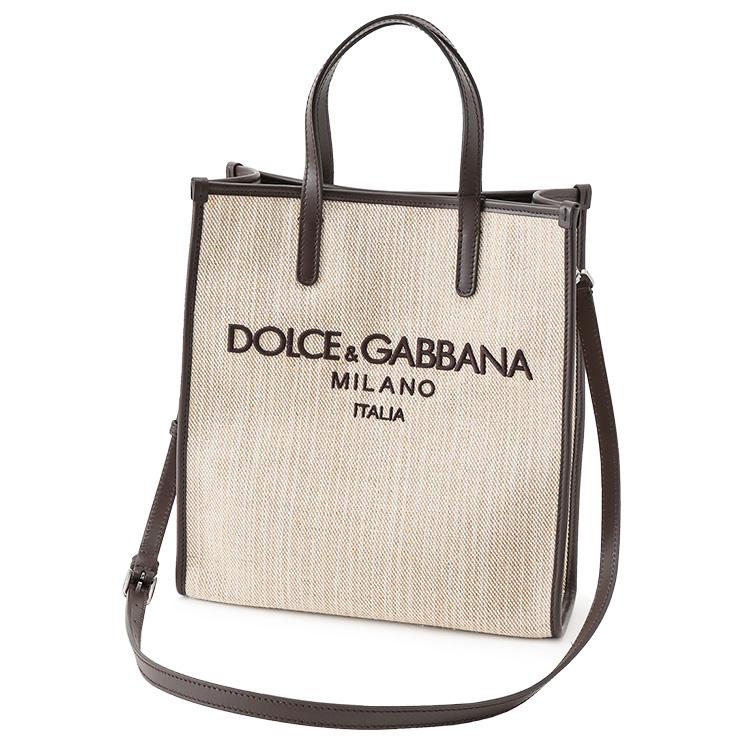 DOLCE&GABBANA ドルチェ&ガッバーナ 2way キャンバス トート DOLCE&GABBANA ドルチェ&ガッバーナ 2way キャンバス トート