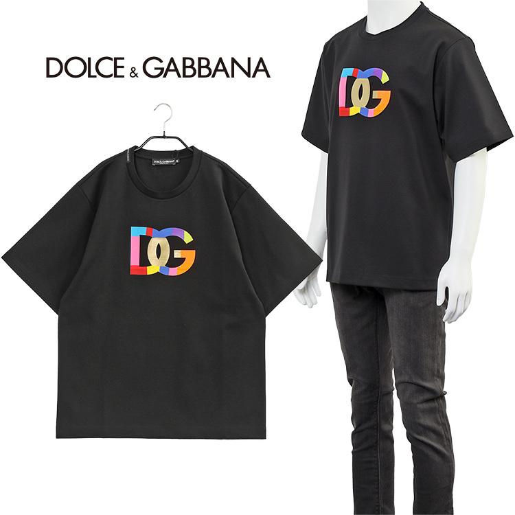 ドルチェ&ガッバーナ DOLCE&GABBANA Tシャツ マルチカラー DGパッチ G8NV2Z-G7B7C-N0000