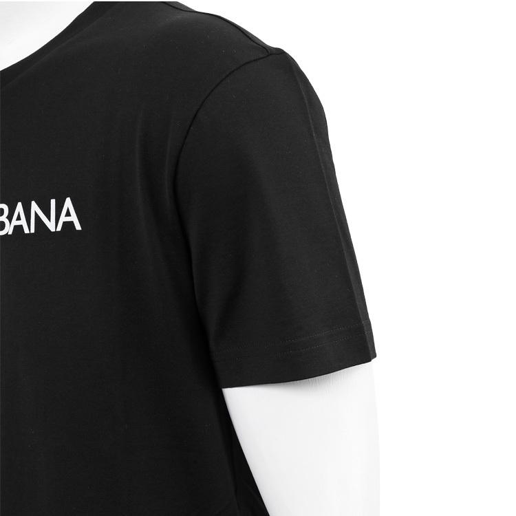 ドルチェ&ガッバーナ DOLCE&GABBANA ロゴ 刺繍 半袖 Tシャツ G8NC5Z 