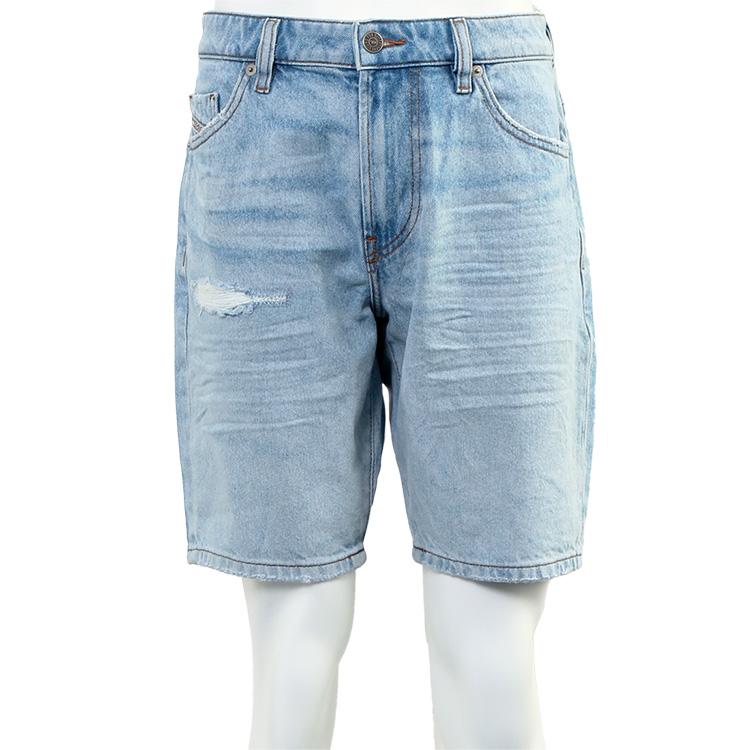 DIESEL（ディーゼル） ダメージ デニム ハーフパンツ A14621-0DCBD D
