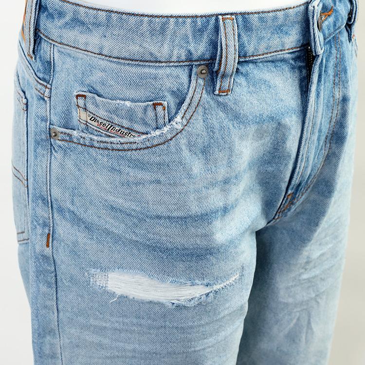 DIESEL ディーゼル ダメージ デニム ハーフパンツ A14621-0DCBD