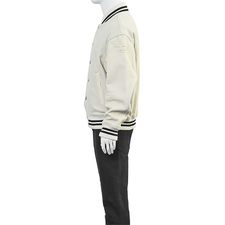 DIESEL ディーゼル バーシティジャケット レザー ミックス DIESEL ディーゼル バーシティジャケット レザー ミックス