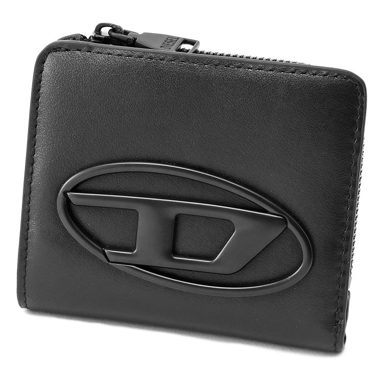 DIESEL（ディーゼル） 二つ折り財布 L字ジップ X10398-PR818 HOLI -D