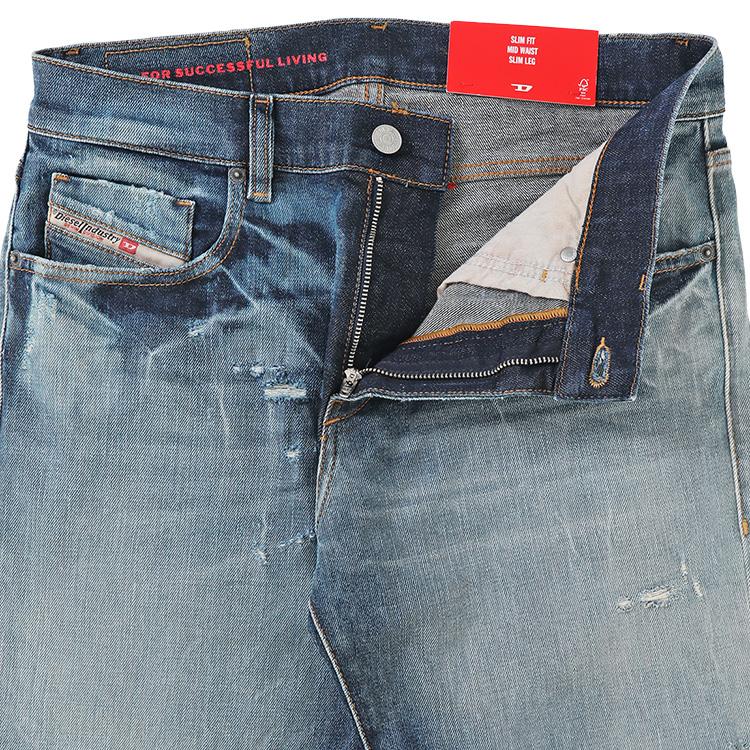 DIESEL（ディーゼル） ジーンズ スリムフィット A03558-09E14 2019 D