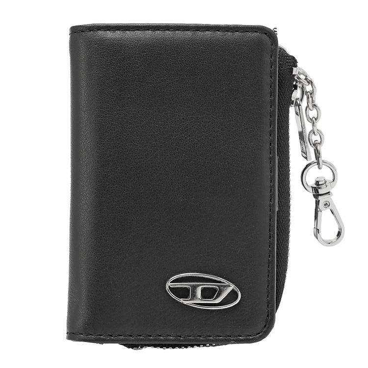 ディーゼル DIESEL 4連キーケース カラビナ キーリング付 ミニ財布 カードホルダー X08429-PR227 L-ZIP KEY-T8013- 新品 DIESEL キーケース ディーゼル X08429 PR227 T8013