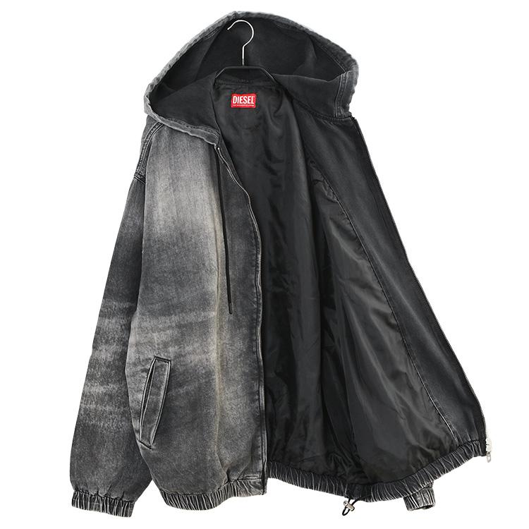 ディーゼル DIESEL ジップアップパーカー A18343-0CEBC D-OFFY-S-02の画像