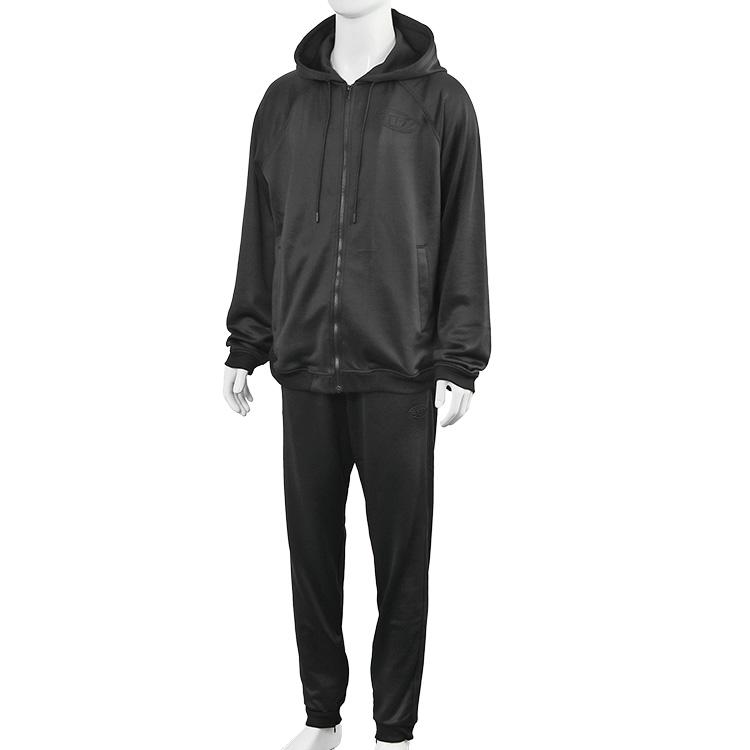 ディーゼル DIESEL セットアップ ジャージ パーカー 裾ジップ パンツ オーバルD A18726/A18727-9XX メンズの画像