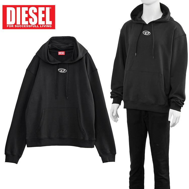 DIESEL（ディーゼル） パーカー スウェット オーバルD S-NORM-HOOD-IOD