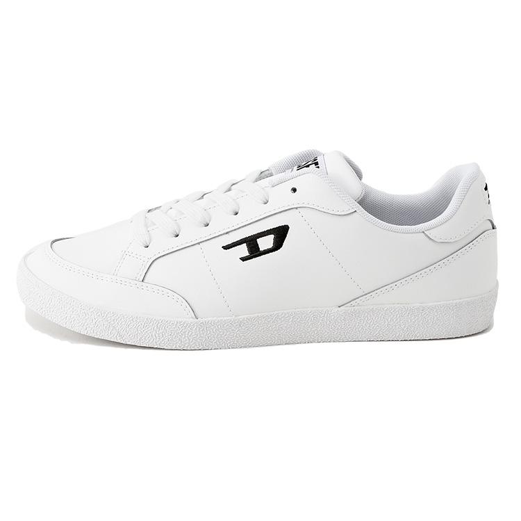 DIESEL（ディーゼル） レザー スニーカー ホワイト Y03907-P0476 S-D