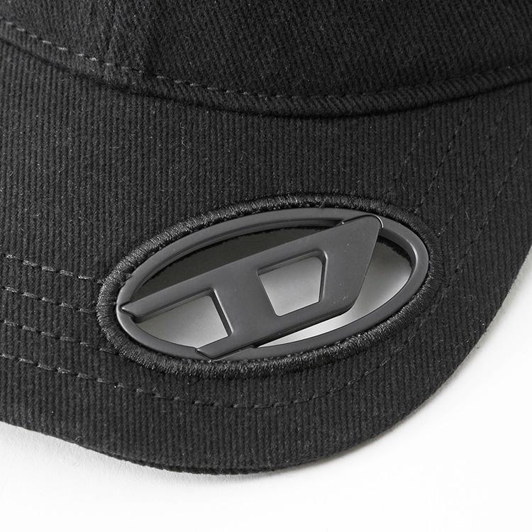 DIESEL（ディーゼル） オーバルD ベースボール キャップ プラーク