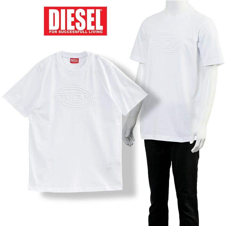 DIESEL（ディーゼル） DIESEL Tシャツ エンボスオーバルD A17402-0NJBM