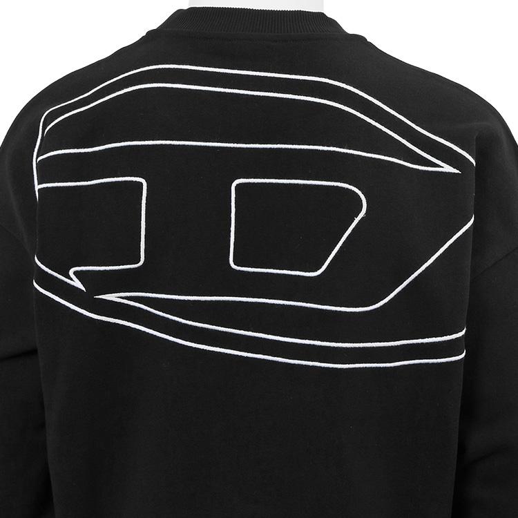 DIESEL（ディーゼル） オーバルD トレーナー A11303-0GYCJ S-ROB