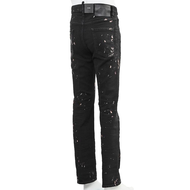 ディースクエアード DSQUARED2 642 ジーンズ Icon Black Milky Wash 642 Jean S79LA0070-S30564-900の画像
