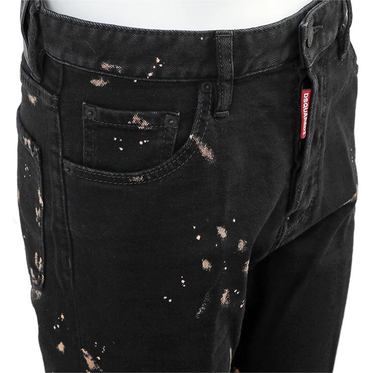 ディースクエアード DSQUARED2 642 ジーンズ Icon Black Milky Wash 642 Jean S79LA0070-S30564-900の画像