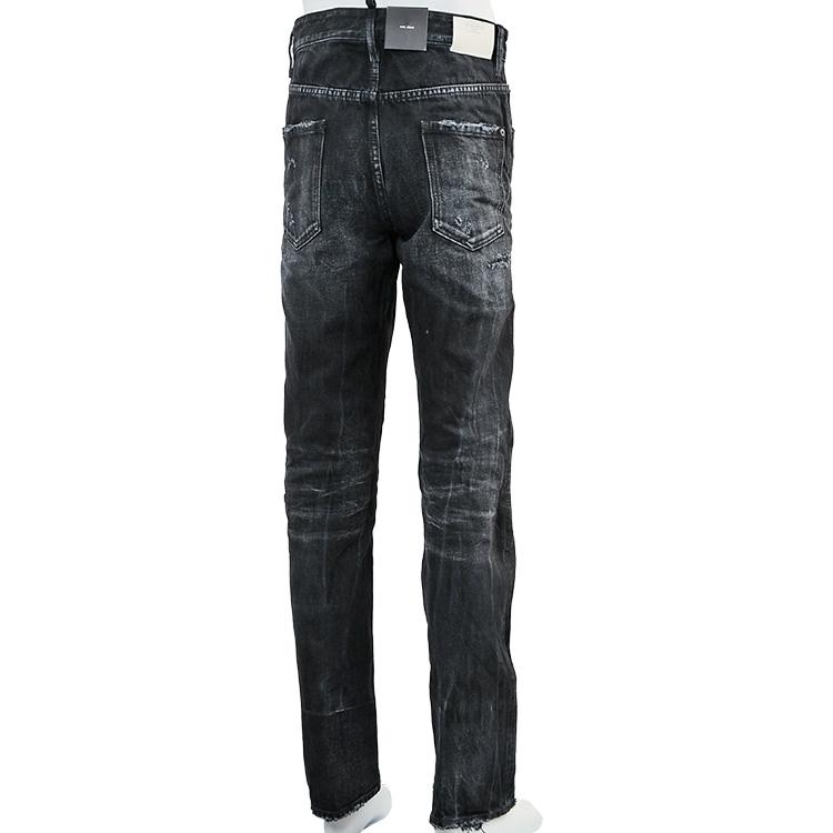 DSQUARED2（ディースクエアード） 642 ストレート ブラック ジーンズ