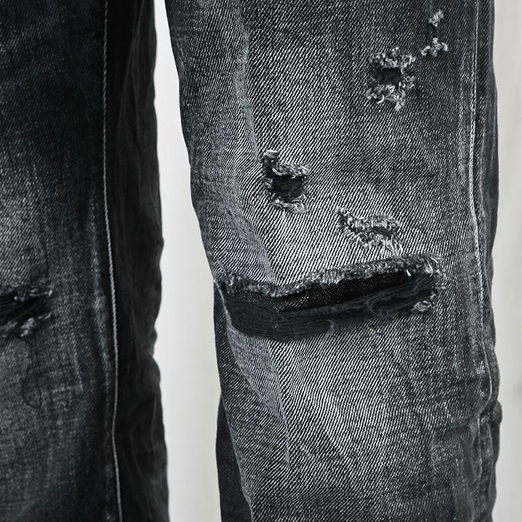 DSQUARED2（ディースクエアード） 642 ストレート ブラック ジーンズ