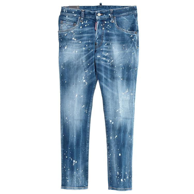 DSQUARED2 スケーター ジーンズ SPOTS WASH SKATER JEANS DSQUARED2 スケーター ジーンズ SPOTS WASH SKATER JEANS
