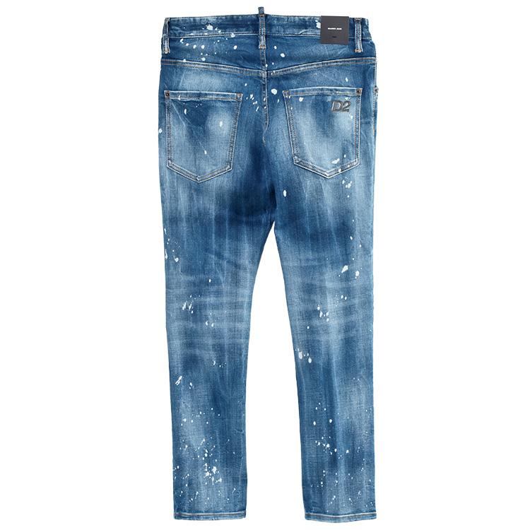 DSQUARED2 スケーター ジーンズ SPOTS WASH SKATER JEANS DSQUARED2 スケーター ジーンズ SPOTS WASH SKATER JEANS
