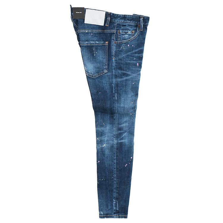DSQUARED2 スケーター ジーンズ Pastel Spots Wash Skater Jeans