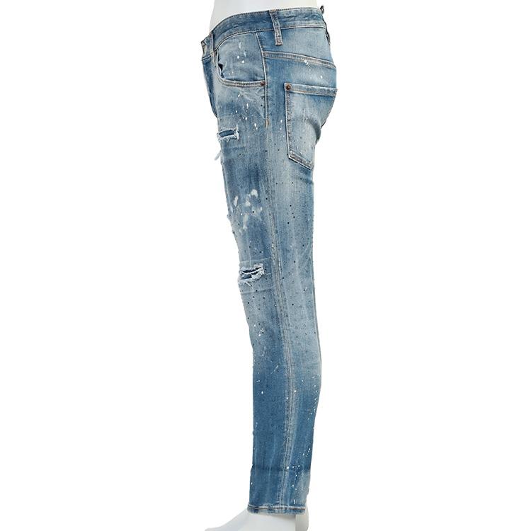 ディースクエアード DSQUARED2 ラインストーン ジーンズ SUPER TWINKY JEAN S74LB1442-S30789-470の画像