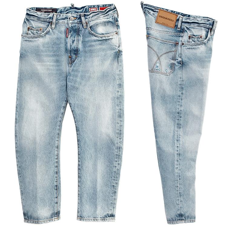 ディースクエアード DSQUARED2 ジーンズ BRO JEAN クロップド S74LB1875-S30839-470 メンズの画像