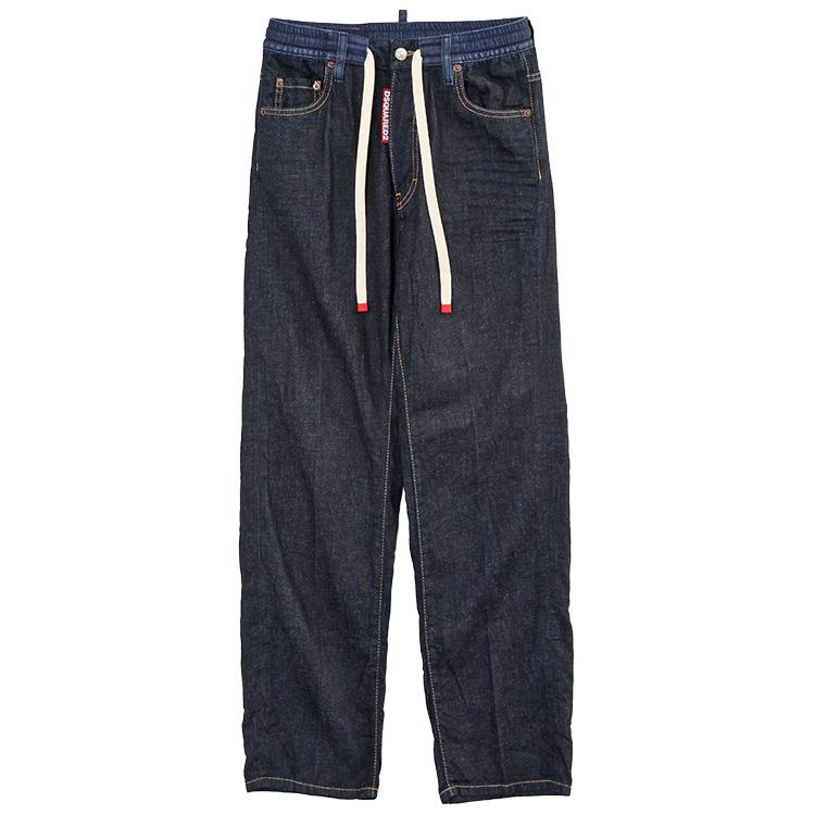 ディースクエアード DSQUARED2 ジーンズ 薄手 ドローストリング メンズ S74LB1859-S30825-470の画像