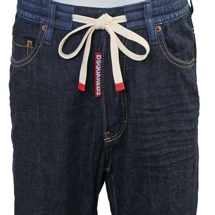 ディースクエアード DSQUARED2 ジーンズ 薄手 ドローストリング メンズ S74LB1859-S30825-470の画像
