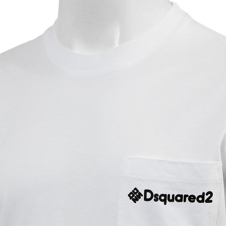 ディースクエアード DSQUARED2 ポケット Tシャツ Mini Gummy D2 T-Shirt S71GD1226-S23009-100｜importbrand-jp｜08
