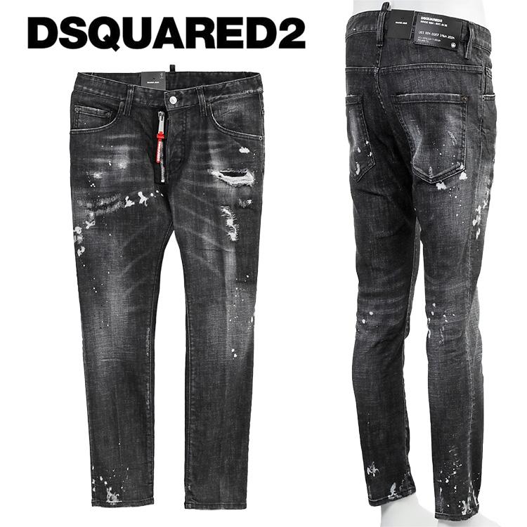 DSQUARED2 ディースクエアード ジーンズ Black Pioner Wash DSQUARED2 ディースクエアード ジーンズ Black Pioner Wash