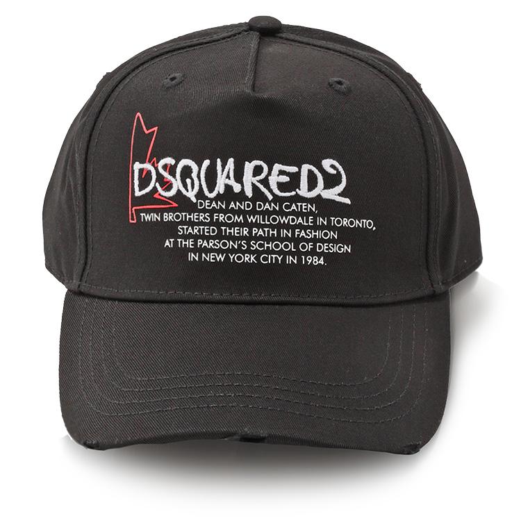 ディースクエアード DSQUARED2 デストロイ ベースボール キャップ D2 Baseball Cap BCM0656-05C00001-2124｜importbrand-jp｜09