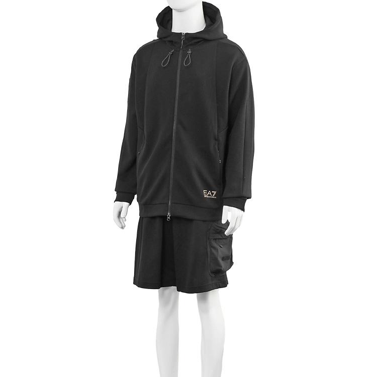 EMPORIO ARMANI EA7 パーカー セットアップ 上下 EA7 エンポリオ アルマーニ セットアップ パーカー/ハーフパンツ