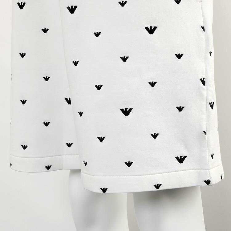 エンポリオアルマーニ EMPORIO ARMANI セットアップ Tシャツ ハーフパンツ マイクロイーグル総刺繍 EM001400/EM001403-AF10017-F0085の画像