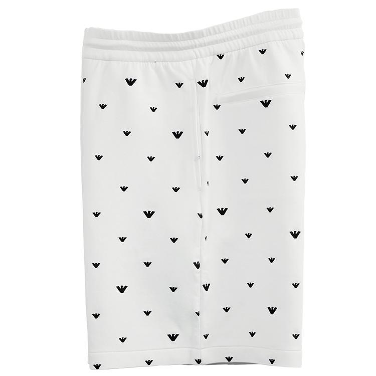 エンポリオアルマーニ EMPORIO ARMANI セットアップ Tシャツ ハーフパンツ マイクロイーグル総刺繍 EM001400/EM001403-AF10017-F0085の画像