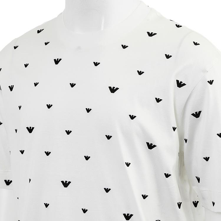 エンポリオアルマーニ EMPORIO ARMANI セットアップ Tシャツ ハーフパンツ マイクロイーグル総刺繍 EM001400/EM001403-AF10017-F0085の画像