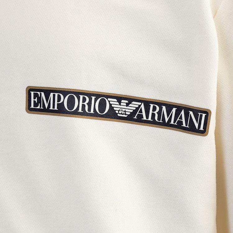 エンポリオアルマーニ EMPORIO ARMANI セットアップ パーカー スウェット パンツ 112053/111690-3F573-12311 ミルクホワイト｜importbrand-jp｜13